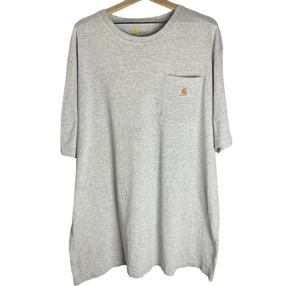 Carhartt Other - Carhartt Tee Shirt Mens 2XL Tall Classic Fit Short Sleeve Work Wear Grey Outdoor